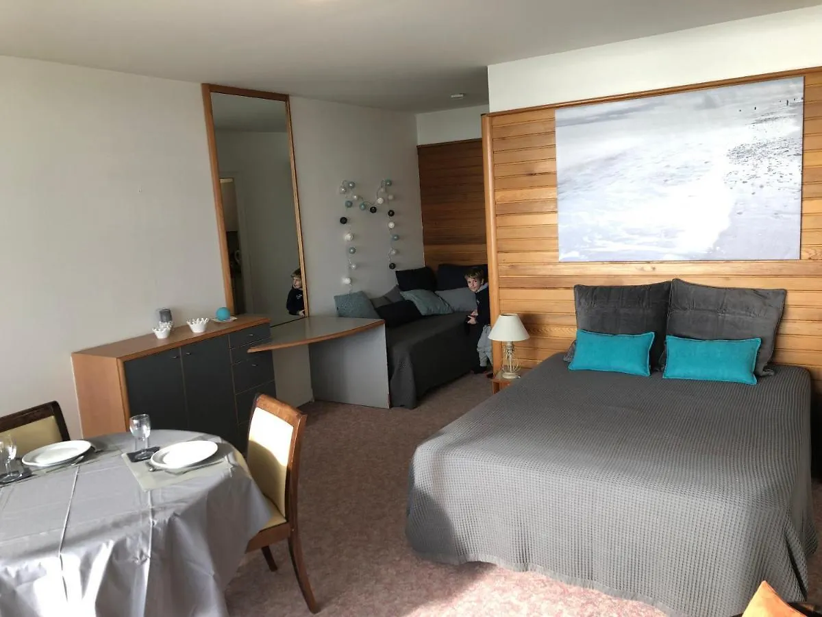 公寓 Appartement Vue Sur Mer Proche Thalassotherapie 基伯龙